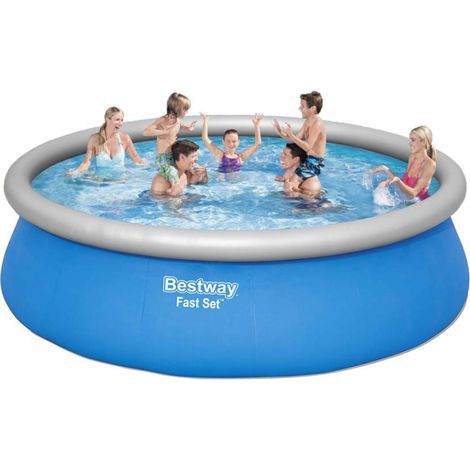 Piscina Elevada desmontable Redonda Bestway 57289 Fast Set 457x122 cm