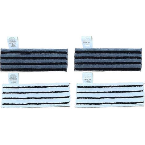Chiffons de nettoyage en microfibre pour nettoyeur vapeur Karcher SC - Pour sols (1/4)