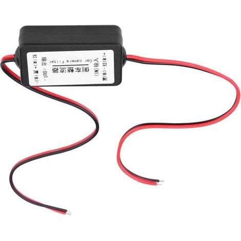 Eosnow Redresseur de filtre de condensateur de relais de puissance de caméra de recul de voiture de 12V DC (1/4)