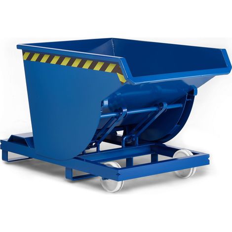R+R Industrietechnik Selbstkipper Typ RSK-30 830x1350x810mm 300dm³ RAL 5010 Enzianblau