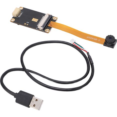 Module caméra USB HD avec mise au point fixe intégrée sans distorsion, carte caméra 5 MP pour installations industrielles (1/5)