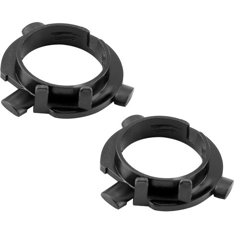2 pièces adaptateurs socle support fixation ampoule LED phare H7 voiture pour Kia K5 Hyundai Santafe (1/5)