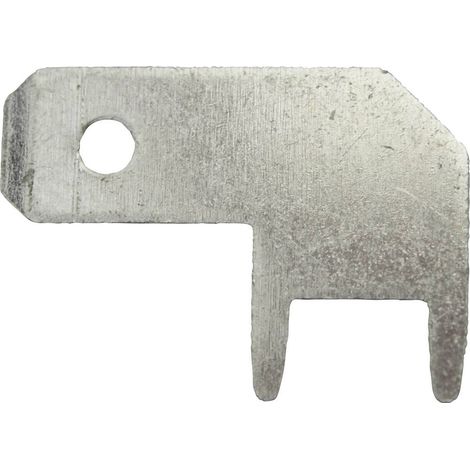 Vogt Verbindungstechnik 3827b08.68 Linguetta piatta terminale Larghezza spina: 4.8 mm Spessore spina: 0.8 mm 90 ° Non i (1/2)