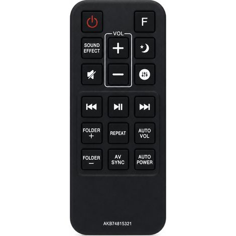 Télécommande pour barre de son LG, modèle AKB74815321 (1/5)