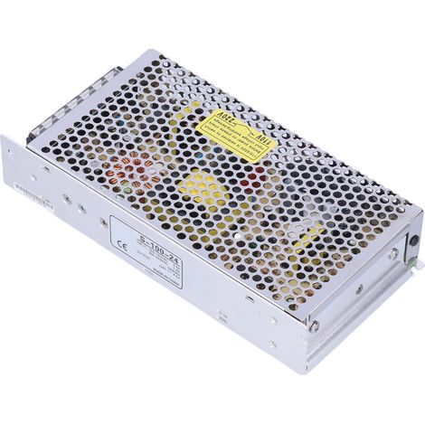 Adaptateur secteur 24V 100W, alimentation à découpage avec dissipation rapide, 3 modèles, compatible PC, projecteur, moniteur, caméra, 100-240V AC. (1/5)