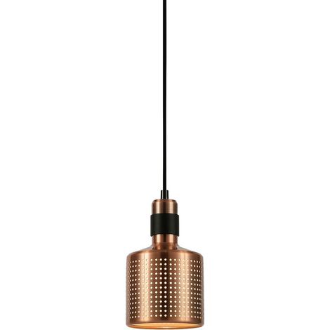Italux Restenza - Suspension moderne en cuivre à 1 lumière, E27 (1/2)