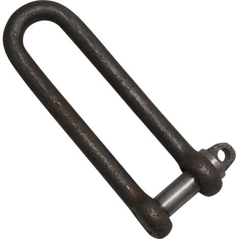 3.75 Ton Piling Shackle Self Colour - Long Body Dee D Tested Certified (1/5)