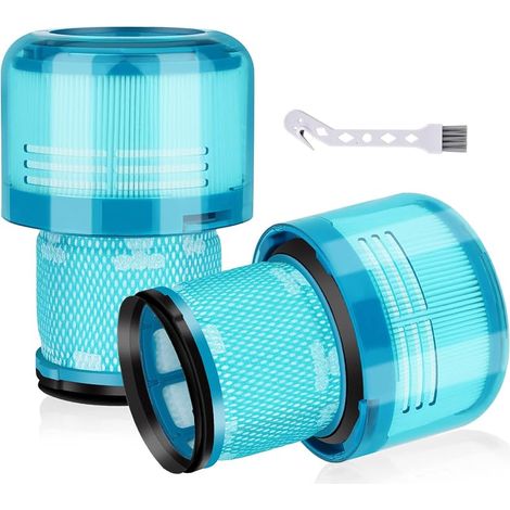 Lot de 2 filtres de rechange pour Dyson V15 Detect, V15 Detect +, V11 Torque Drive, V11 Animal, SV14 aspirateur, remplace la pièce n° 970013-02 (1/5)