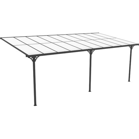 Westmann Terrassenüberdachung "Bruce 617", schwarz, 300 x 617 x 270 cm (L x B x H) (1/5)