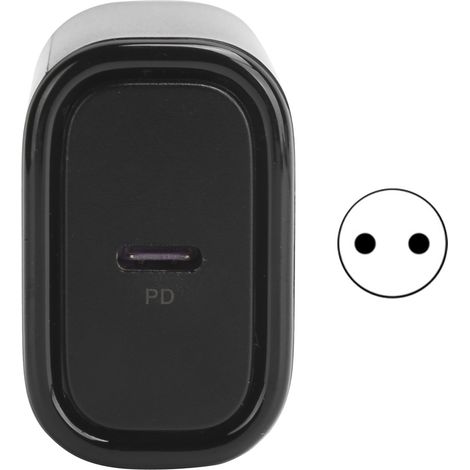 KUULAA Chargeur Rapide PD 18W Prise Unique Haute Puissance pour Téléphone Portable AC100‑240V Prise EU (1/5)