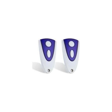 Lot de 2 télécommande de Porte de Garage Compatible avec Novoferm Novotron 502 MAX43-2 Novotron 512 MIX43-2 433,92MHz
