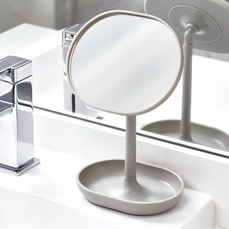 Specchio per trucco portagioielli