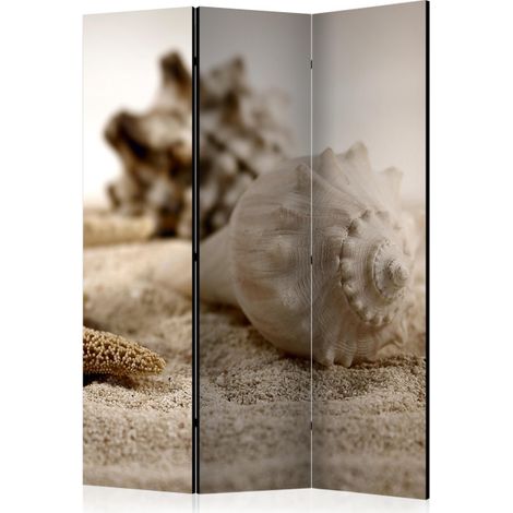 Paravent 3 Volets "Beach & Shell" 135x172cm (1/2)
