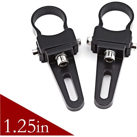 Support de fixation à LED pour arceau de sécurité/barrette de protection en tube d'aluminium de 1,25 pouce, avec lampe de travail tout-terrain pour voiture/camion. (1/5)