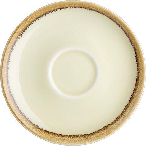 Soucoupe Couleur Sable Kiln Pour Gp330 140mm (Lot de 6) - Ref GP331 - Olympia (1/5)