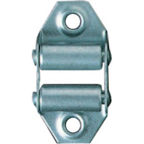 50 x GUIDACINGHIA FERRO VERTICALE C/RULLINI FERRO