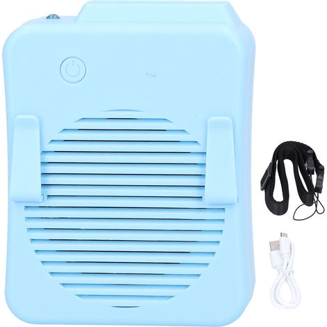 Mini ventilateur clip ceinture portable USB rechargeable mains libres pour extérieur (1/5)