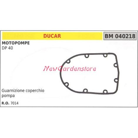 Guarnizione coperchio DUCAR motopompa DP 40 040218