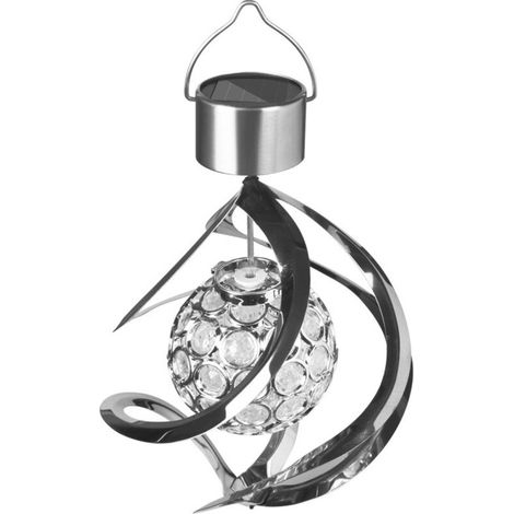 Lampes solaires d'extérieur, décoration de jardin extérieur, décoration de balcon de terrasse étanche extérieure, lampes solaires suspendues,Dégradé coloré (1/4)
