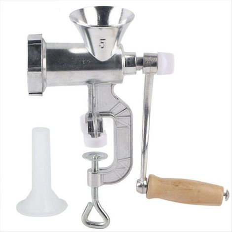 1 Hachoir à viande,alliage d'aluminium,mécanisme spirale,poignée ergonomique,cuisine domestique (1/5)
