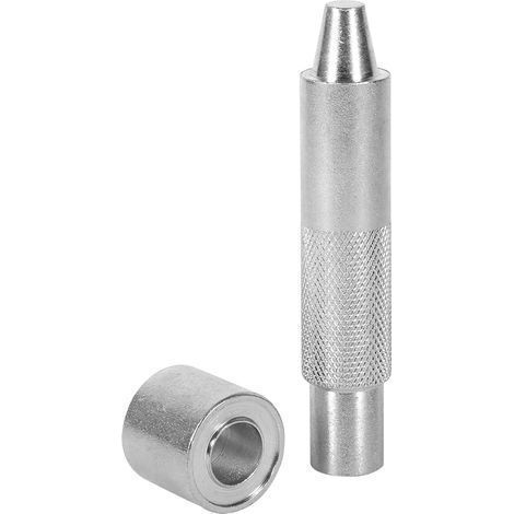 Ösenstanze für Leder, 14 mm (1200) Lochstanze für Bekleidung und Bastelarbeiten (1/3)