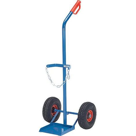 Diable porte-bouteille 51102 Fetra Capacité 100 gk, avec support bouteille