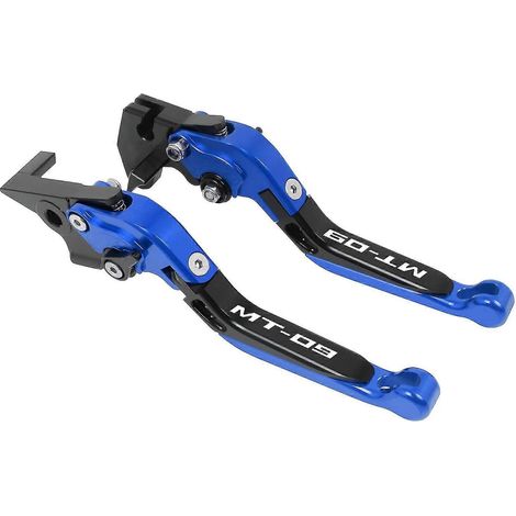 Für Yamaha MT-09 MT09 MT 09 FZ09 XSR900 Tracer900 GT 2014-2023 Motorrad CNC Verstellbare, klappbare und ausziehbare Brems- und Kupplungshebel --E 2014-2020 (1/5)