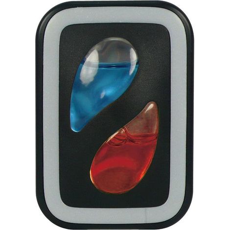Double Fresh, deodorante per abitacolo - 2x2,5 ml - Outdoor + Tropicale