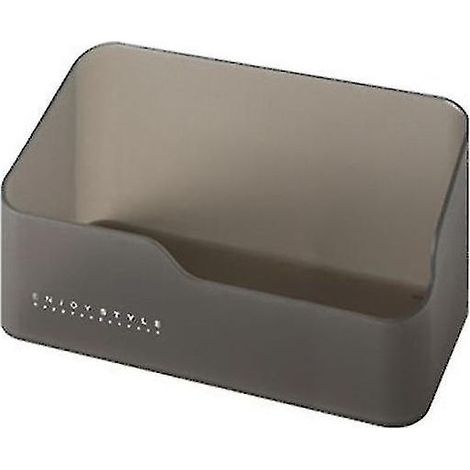 Armoire miroir Boîte de rangement Cosmétiques Bijoux en plastique Rouge à lèvres Produits de soins de la peau Étagère de bureau Boîte de finition Divers Boîte de rangement (1/2)