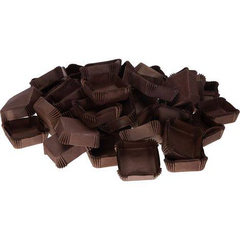 Decora 0339775 CF 700 Pirottini Quadrato Grande Marrone 60 X 60 X H 20 Mm (1/3)