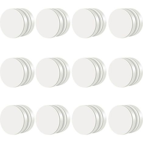 Lot de 12 poids magnétiques pour rideau de douche, résistants au vent, sans installation, antidérapants et robustes, empêchant le vent de s'envoler. (1/5)