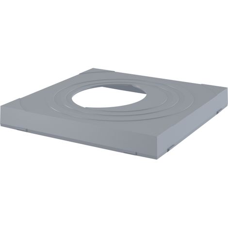 Inserto universal para desagüe de suelo, gris