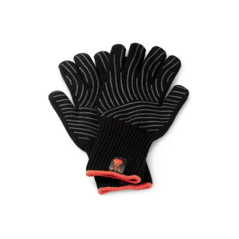 Weber Grillhandschuh - Set Mit Silikon - Griffflächen, Schwarz (L / XL)