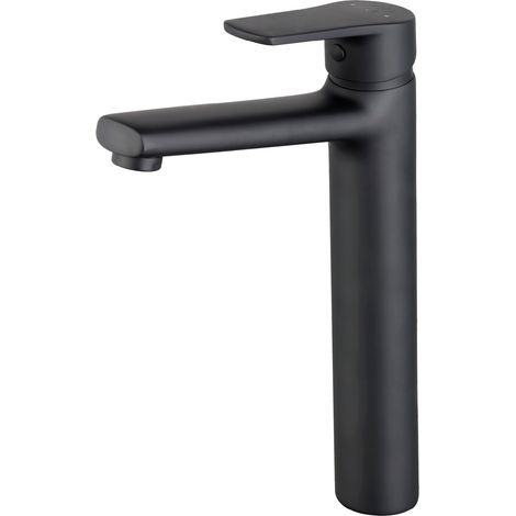 Essebagno Mitigeur lavabo haut Full noir mat