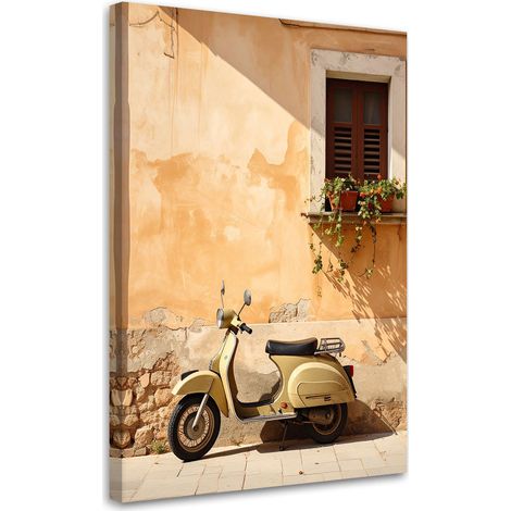 Bild auf Leinwand Vespa-Roller Toskana Italien 20x30 (1/5)
