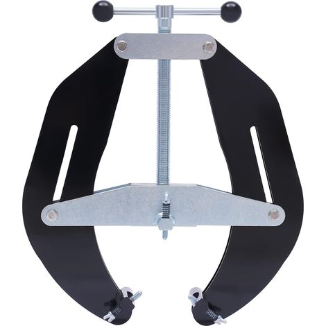 Fascetta stringitubo, da 5 a 12 pollici, design leggero, fascetta stringitubo, fascetta ad altissima resistenza con vite ad azione rapida per officina o cantiere