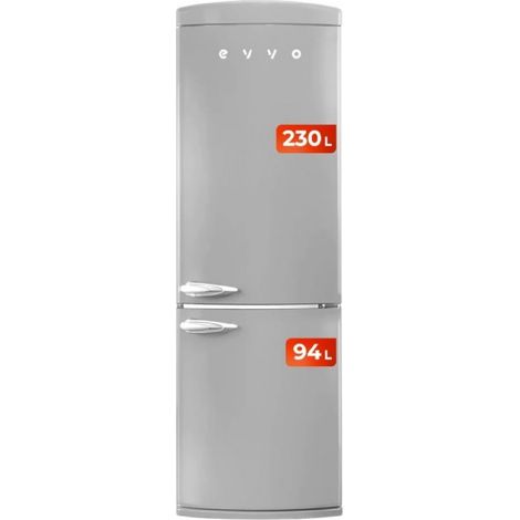 Refrigerador evvo f60gy capacidad 302 litros sistema cíclico (1/5)