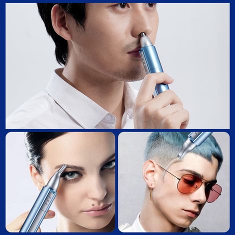 Tondeuse à cheveux électrique rechargeable USB pour hommes et femmes avec double fonction (1/5)