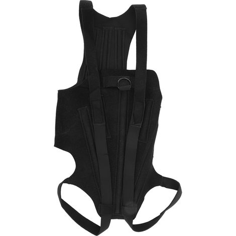 Veste de soutien dorsal pour chien en polyester rigide et flexible, idéale pour la marche (1/5)