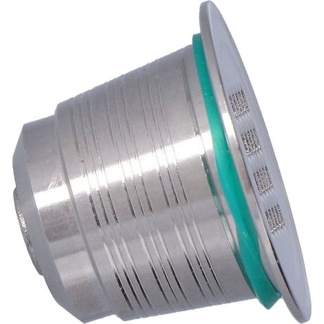 50-ml-Nespresso-Kaffeefilter, Universal-Filterkapsel mit quadratischen Löchern, Nespresso-kompatibel, mit Löffel, Bürste und Dichtungsring (1/5)