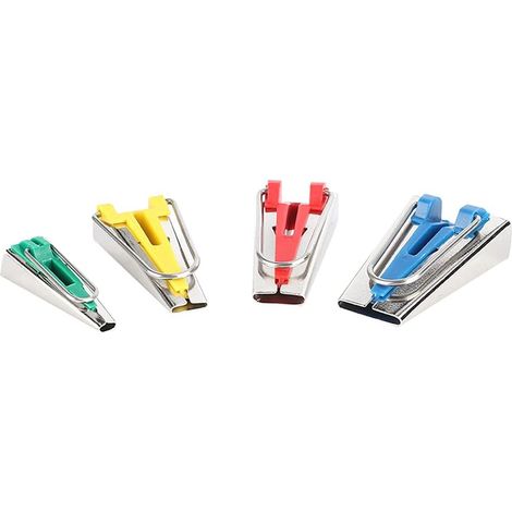 Outils de Fabrication de Ruban de Biais, Couture et Matelassage de Tissu – Ensemble de Fabrication de Ruban de Biais de qualité Supérieure, Utilisations Multiples (Carton Rouge) (1/5)