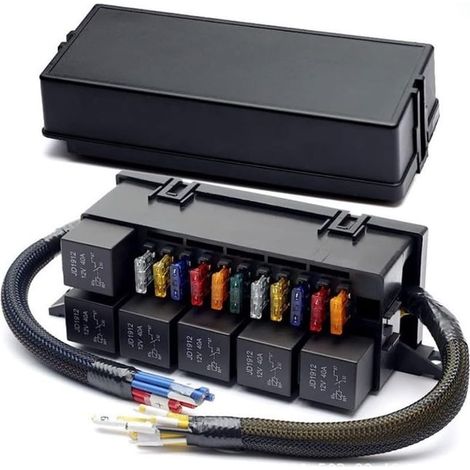 te fusibles pour voiture Protection 11 circuits avec 6 (1/5)