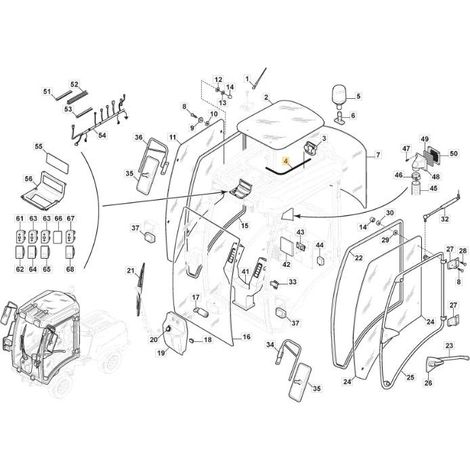 ORIGINAL STIGA DACHGLASDICHTUNG – 118830749/0