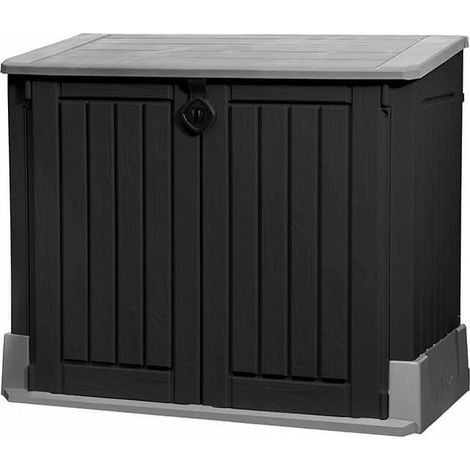 Keter Porta Attrezzi da Giardino STORE IT OUT MIDI Nero