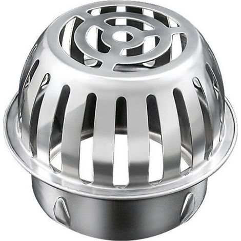 Filtres de gouttière en acier inoxydable – Protection étanche anti-rouille, grille métallique pour crapaudine – Lot de 4