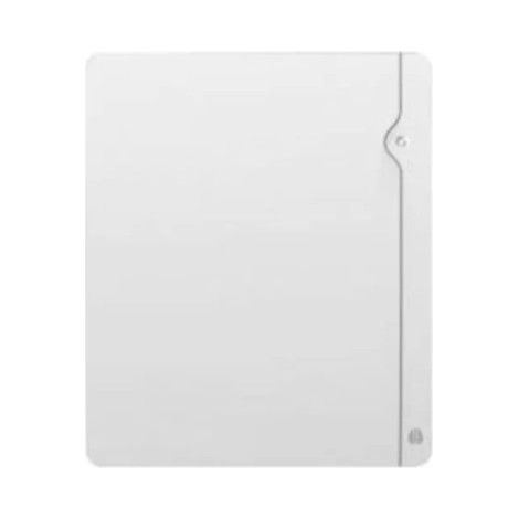 Applimo – Radiateur eau chaude en aluminium compact 2000W – Double corps de chauffe – Précision au 10ème de degré – Design élégant blanc satiné