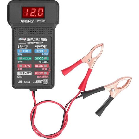 Testeur d'alternateur automobile BT 171, analyseur de batterie numérique 12 V pour camions, motos, SUV et bateaux
