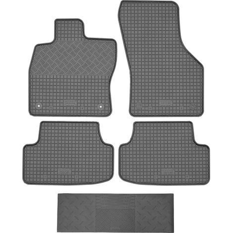 Tappetini RIGUM 902686 + Copertura 900101 - Audi A3 III 8V Berlina / Hatchback / Sportback dal 2013 al 2020, vano piedi AV2 Anteriore - INSTALLAZIONE (1/5)