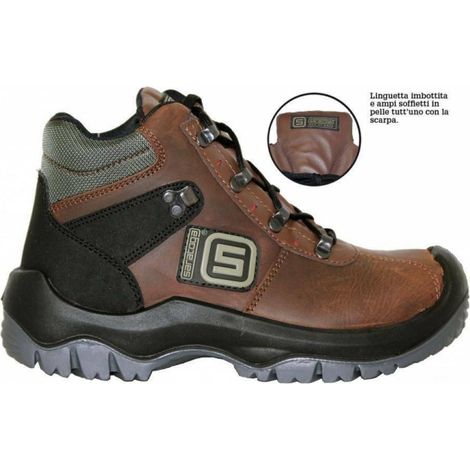 Saratoga kantier src s3 scarpe antinfortunistiche alte in nabuk, taglie disponibili  42 (1/4)