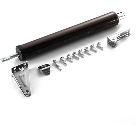 Kit d'ouvre-portes automatiques Ferme-porte automatique outil de fermeture de porte en bois plat vitesse de fermeture réglable 35KG chargement ménage utilitaire tampon ferme-porte pour accessoires de (1/5)